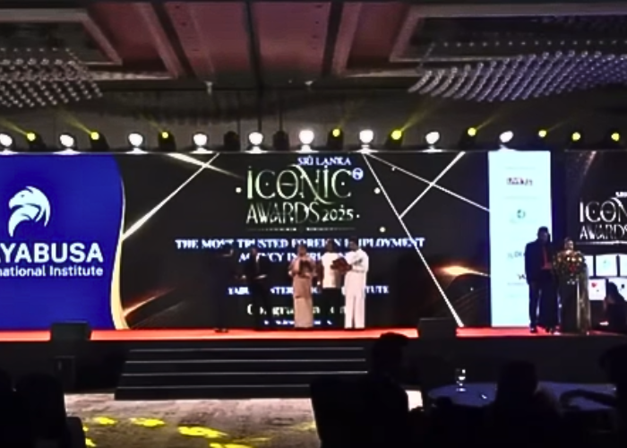 Iconic Awards 2025 සම්මාන උළෙලේදී විශිෂ්ට සම්මාන රැසක් සියතට (VIDEO)