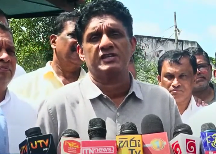 සජිත්, මහින්ද ඇතුළු පිරිසක් රනිල් බලන්න වැලිකඩ (VIDEO)