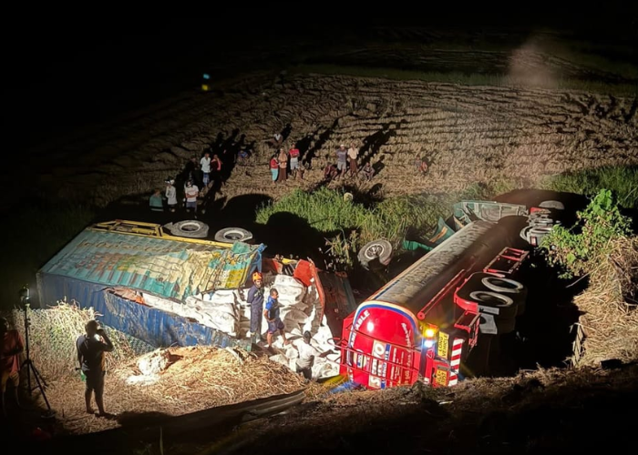 මධ්‍යම අධිවේගයේ බිහිසුණු අනතුර (VIDEO)