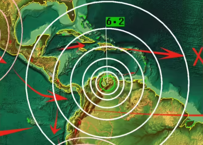 වෙනිසියුලාවේ වයඹදිගට මැග්නිටියුඩ් 6.2ක ප්‍රබල භූ කම්පනයක්