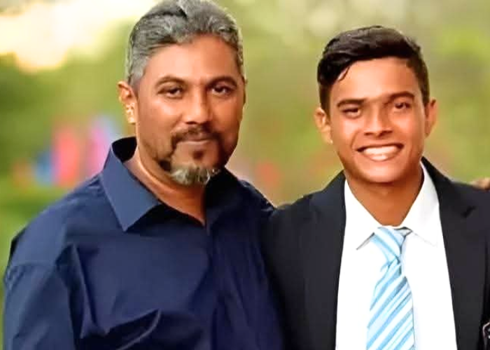 ක්‍රිකට් තරඟය අතර දිවිසැරිය නිම කළ දුනිත්ගේ පියා (VIDEO)