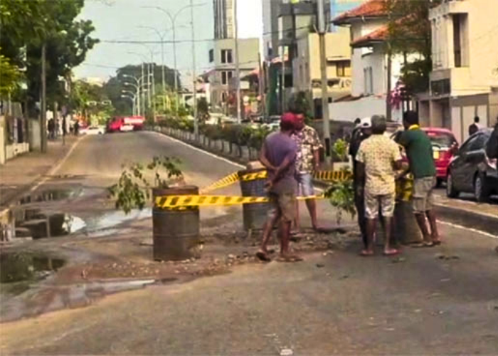 බොරැල්ලේ මාර්ගයක සිදුකරන අලුත්වැඩියාවක් හේතුවෙන් ගමනාගමනය සීමා කෙරේ
