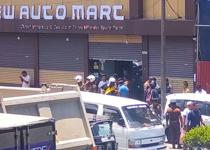 මාලිගාවත්තේ වෙඩි තැබීමක්