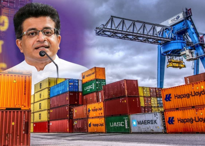 කන්ටේනර් පිටකිරීම සම්බන්ධයෙන් ගම්මන්පිලගෙන් අල්ලස් කොමිසම ප්‍රශ්න කරයි