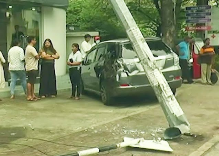 බත්තරමුල්ලේ රිය අනතුර (VIDEO)