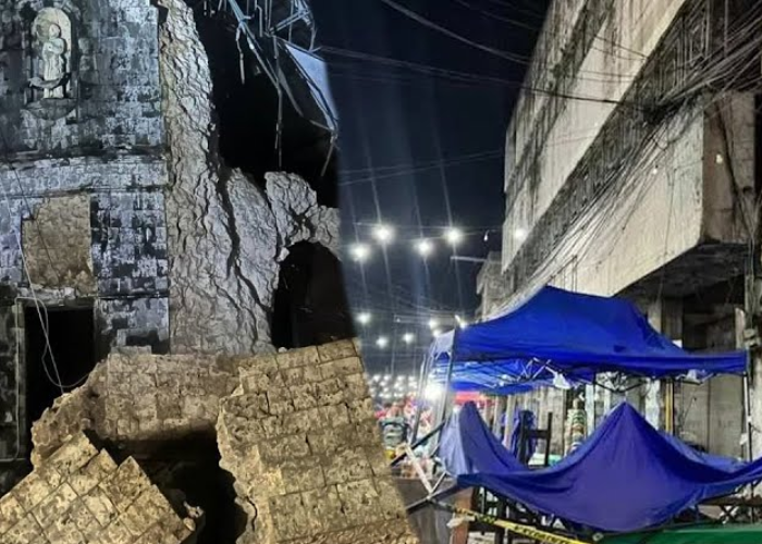 පිලිපීනයට ප්‍රබල භූ කම්පනයක් (VIDEO)