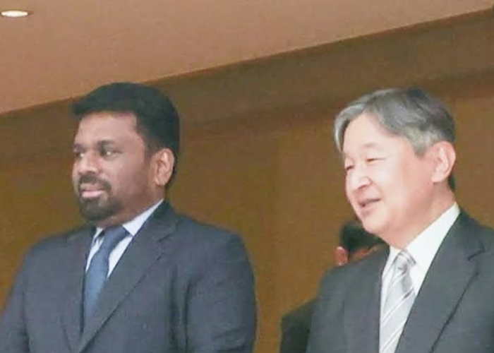 ජනපති නරුහිතෝ අධිරාජ්‍යයා හමුවෙයි – සංචාරය නිමකරමින් ජනපති දිවයිනට (VIDEO)