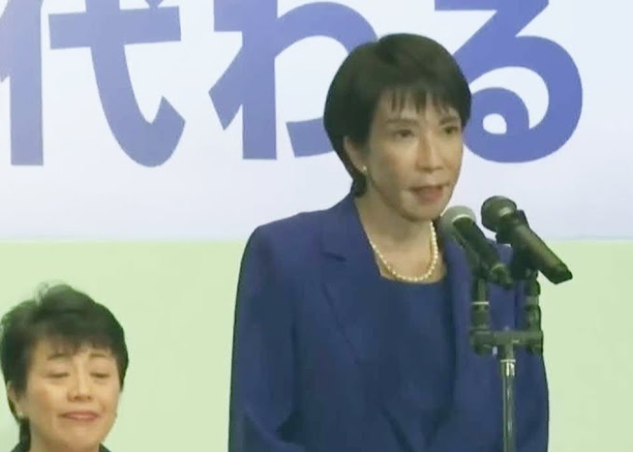 ජපානයේ අගමැති ධූරය පළමු වරට කාන්තාවකට (VIDEO)