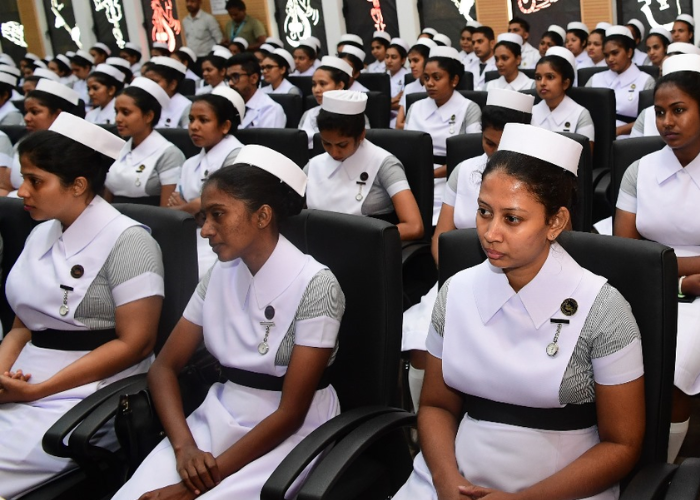 රෝගී සත්කාර සේවාවන් ශක්තිමත් කිරීමට නවක සෞඛ්‍ය වෘත්තිකයන් 309ක් සුව සේවාවට