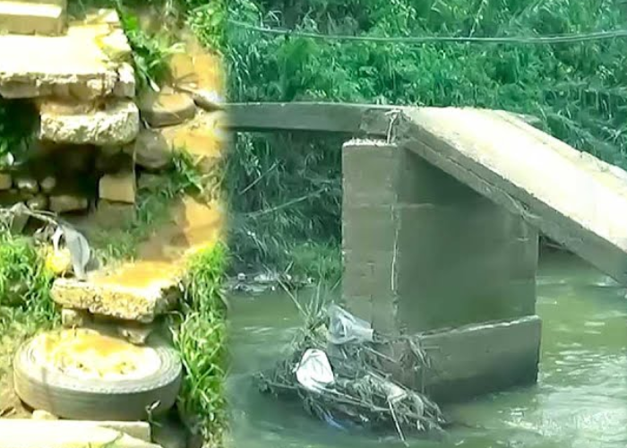 වැලිමඩ අබලන් වී ඇති පාළම කඩිනමින් පිළිසකර කරදෙන ලෙස ජනතාව බලධාරීන්ගෙන් ඉල්ලයි (VIDEO)