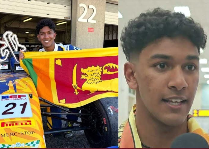 Euro Formula Open 2025 තරගාවලියේ අනු ශුරතාවය ශ්‍රී ලංකාවේ යෙවන් ඩේවිඩ්ට (VIDEO)