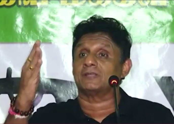 කනත්තේ සිට ජනතා සේවය කරන්න බෑ කියන සජිත් (VIDEO)