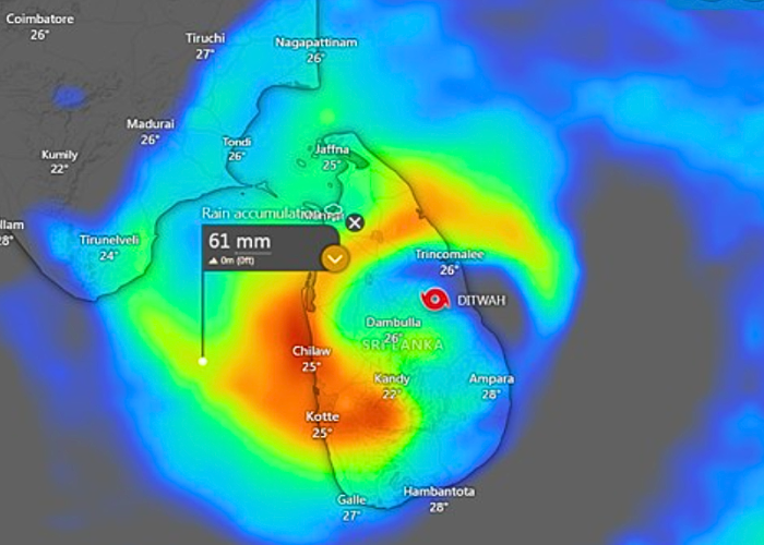 ධීවර කටයුතු වල යෙදෙන්න එපා – කාලගුණ විද්‍යා දෙපාර්තමේන්තුවෙන් අනතුරු ඇඟවීමක්