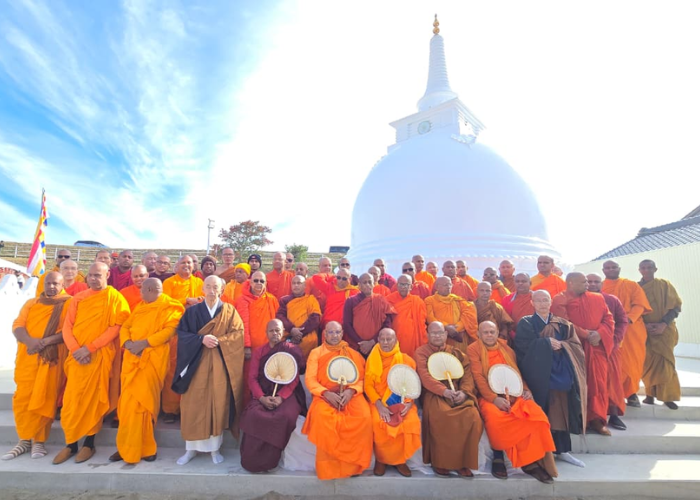 ජපානයේ නගෝයා සිරි සමාධි විහාරයේ ධාතු නිධානය සහ කොත්වහන්සේ නිරාවරණය (VIDEO)