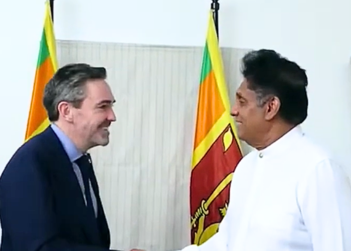 එක්සත් ජාතීන්ගේ සංවිධානයේ මෙරට නේවාසික සම්බන්ධිකාරක හමුවූ සජිත් (VIDEO)