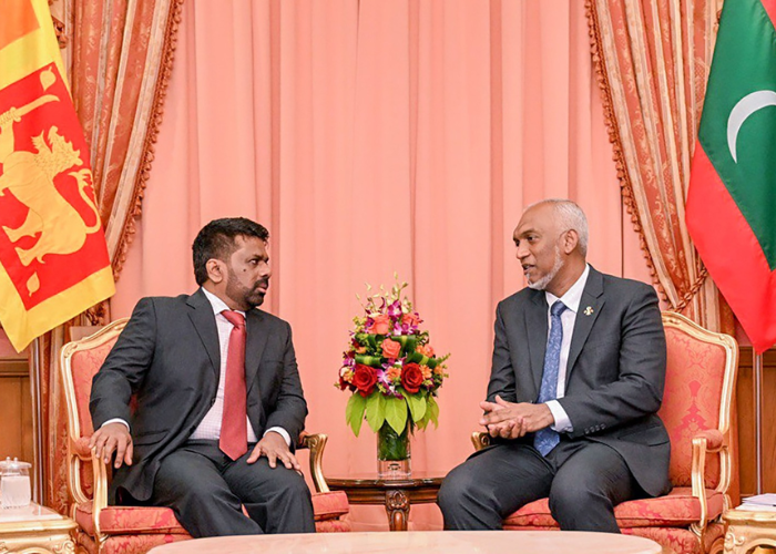ශ්‍රී ලංකාව යළි ගොඩනැඟීමේ ප්‍රයත්නයට මාලදිවයින් ජනපතිගෙන් පූර්ණ සහාය