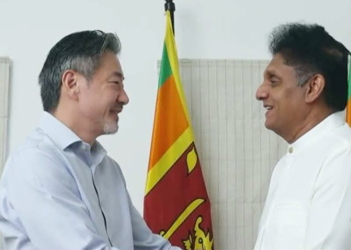 ADB නියෝජිතයා හමු වූ සජිත් (VIDEO)