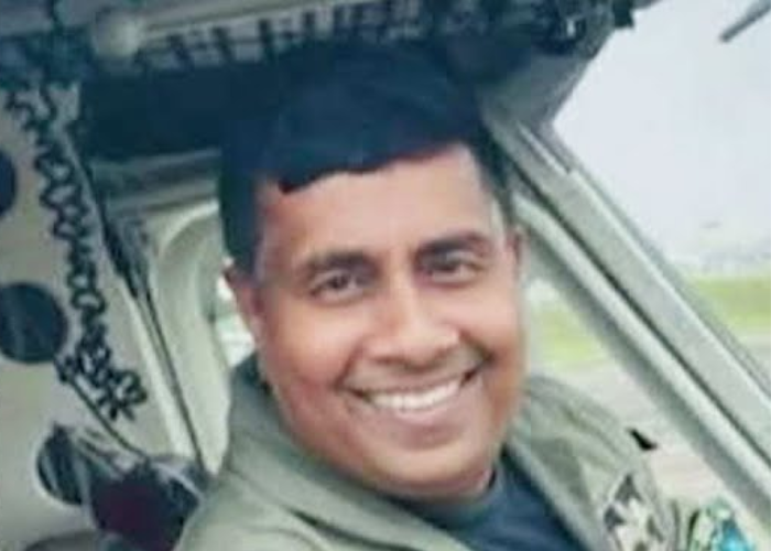 හෙලිකොප්ටර් අනතුරුන් දිවි අහිමි වූ ගුවන් නියමුවරයා ගෘප් කැප්ටන් නිලය දක්වා උසස් කරයි (VIDEO)