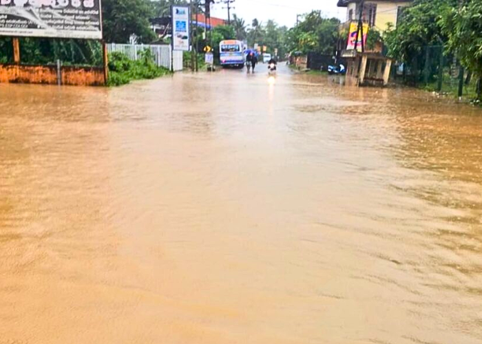 දිස්ත්‍රික්ක 7කට ගංවතුර පූර්ව අනතුරු ඇඟවීම්