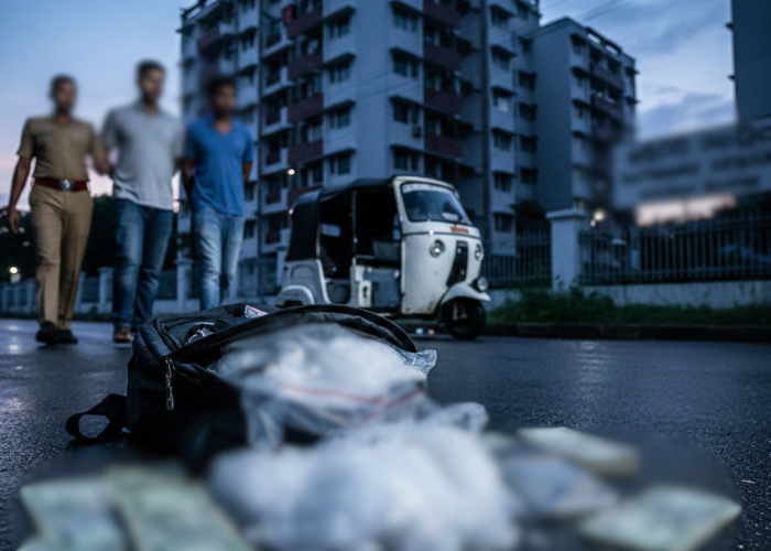 අයිස් සමඟ සැකකරුවන් දෙදෙනෙකු අත්අඩංගුවට