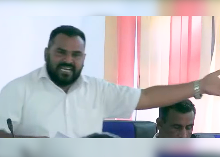 හොරොව්පොතාන ප්‍රාදේශීය සභාවේ හටගත් උණුසුම් තත්ත්වය (VIDEO)