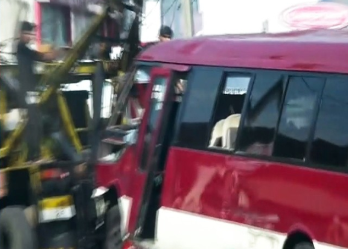 පන්නිපිටියේ මාරක අනතුරක් (VIDEO)