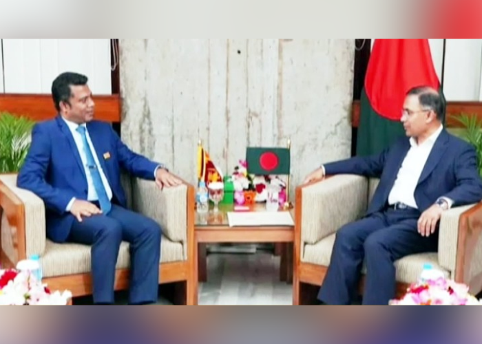 බංග්ලාදේශයේ නව අග්‍රාමාත්‍ය හා අමාත්‍ය නලින්ද අතර පැවැත් වූ විශේෂ සාකච්ජාව (VIDEO)