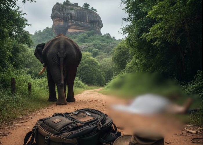 වනඅලි ප්‍රහාරයකින් විදේශීය ජාතිකයෙකු මරුට