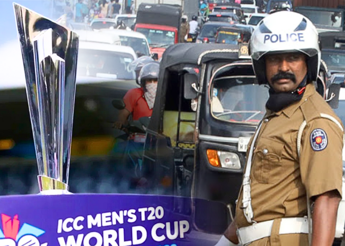 ලෝක කුසලාන ක්‍රිකට් උණුසුම මැද කොළඹ නව රථවාහන සැලැස්මක්