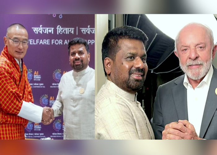 ජනපති රටවල් රැසක රාජ්‍ය නායකයන් හමුවෙයි (VIDEO)