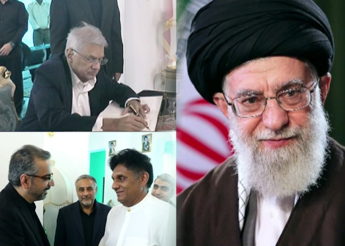 ශෝකය පළ කරන්න ගිය විජිත , සජිත් සහ රනිල් (VIDEO)