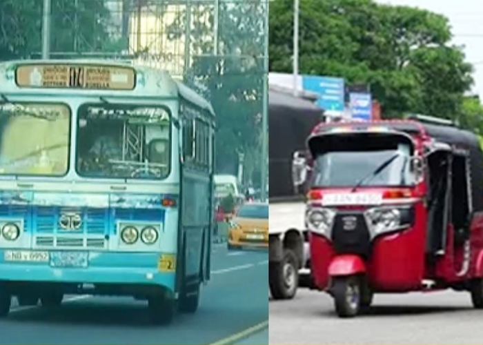 වැඩි වූ බස් සහ ත්‍රීරෝද රථ ගාස්තු අද සිට – පාසල් ප්‍රවාහන ගාස්තුත් ඉහළට (VIDEO)