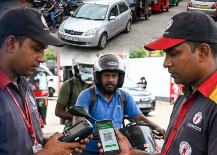 QR ක්‍රමයට ඉන්ධන නිකුත් කිරීම අද උදෑසන 6 සිට