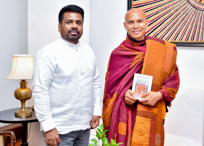 සාම පාගමන නිමාකර මහා සංඝරත්නය යළි අමෙරිකාවට (VIDEO)
