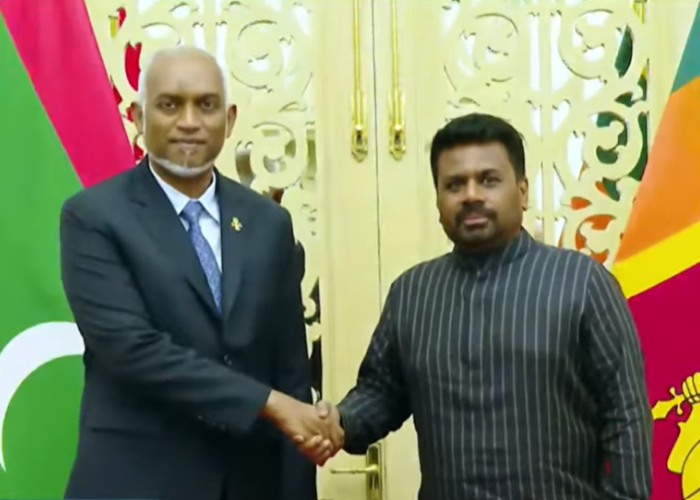 මාලදිවයින් ජනපතිට ලැබුණු රාත්‍රී භෝජන සංග්‍රහය (VIDEO)