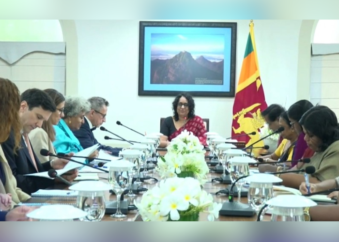 යුනිසෙෆ් නියෝජිතයින් අගමැතිනිය හමුවෙයි (VIDEO)