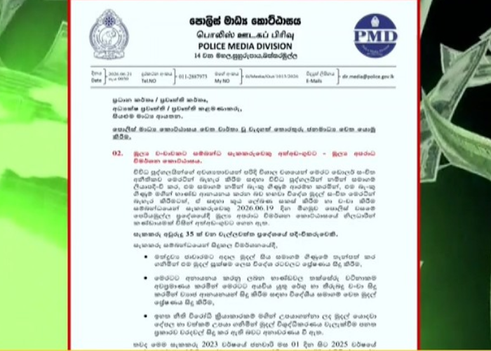 රටින් ඩොලර් පැන්නූ සැකකරුවෙකු අත්අඩංගුවට (VIDEO)