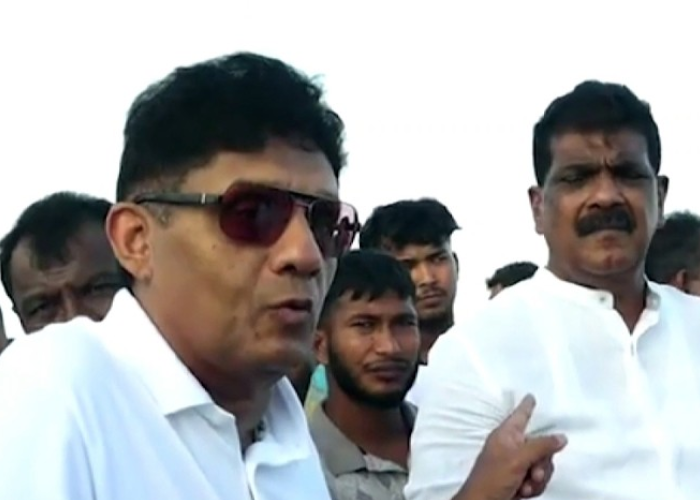 වැල්ලට ගිය සජිත් (VIDEO)