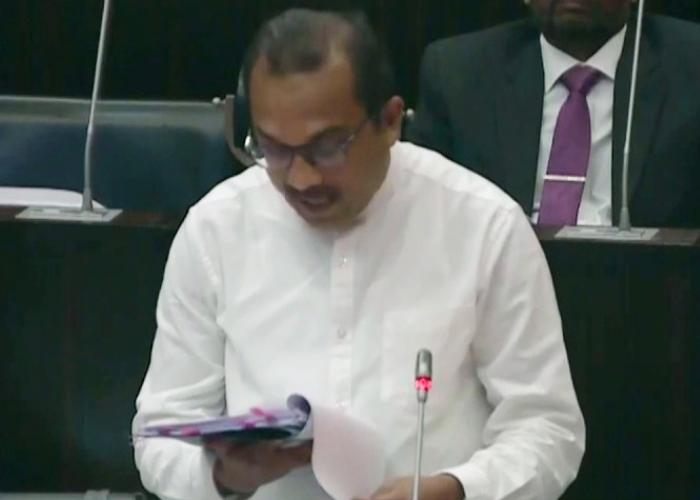 සැහැල්ලු දුම්රිය මහබරක් කළ හැටි බිමල් කියයි (VIDEO)
