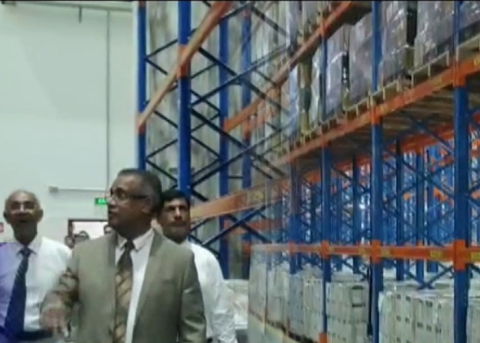 ලොව ඉහළම තාක්ෂණයෙන් යුත් ගබඩා සංකීර්ණය කටුනායකින් (VIDEO)