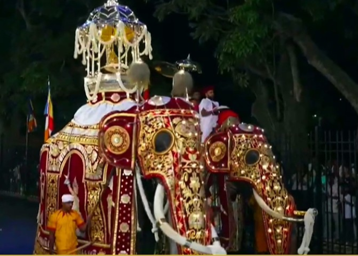 දෙවන රන්දෝලි පෙරහැර අද (VIDEO)