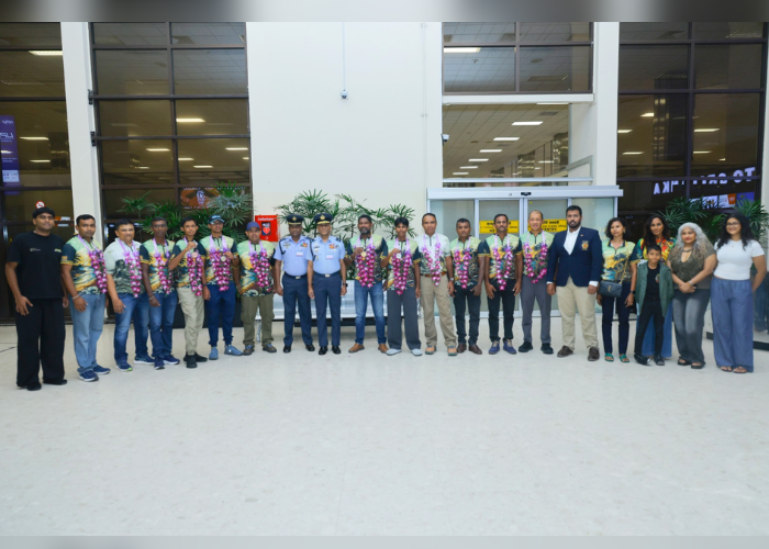 ජාත්‍යන්තර වෙඩි තැබීමේ තරගාවලිවලදී රන් පදක්කම් 3ක් සමගින් පදක්කම් 10ක් දිනූ ශ්‍රී ලංකා ශූරයෝ දිවයිනට