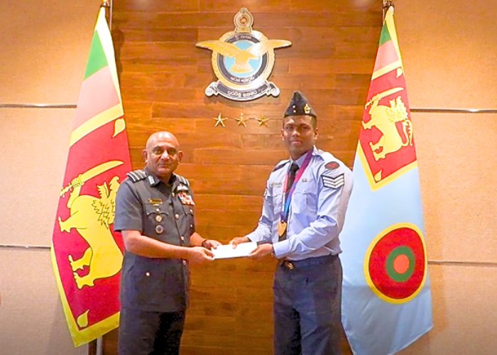 රොමේෂ් තරංගට ගුවන් හමුදාවෙන් උසස්වීමක්