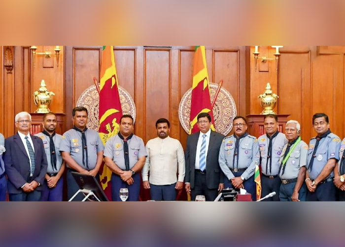 ශ්‍රී ලංකා බාලදක්ෂ සංගමය හා ජනපති අතර හමුවක් (VIDEO)
