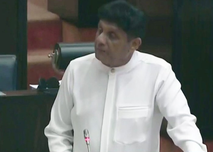 සජිත්ගේ අතුරු ප්‍රශ්නෙන් පාර්ලිමේන්තුව උණුසුම් වෙයි (VIDEO)
